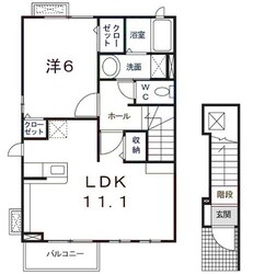 エレガンシアの物件間取画像